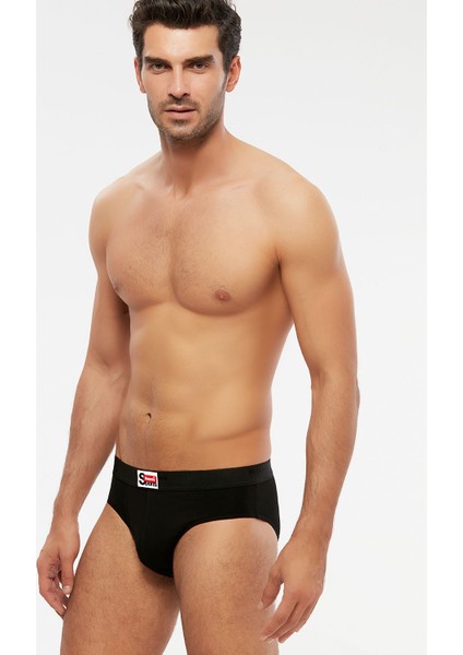Erkek Penye Likra Compact Ariel Spor Kesim Slip 4'lü