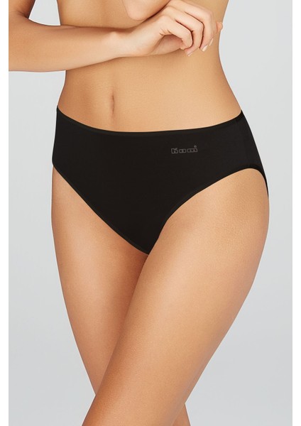 Kadın Penye Likra Basic Slip Külot 4 lü