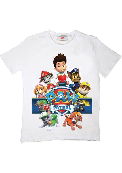 Paw Patrol Çocuk Tişört Beyaz