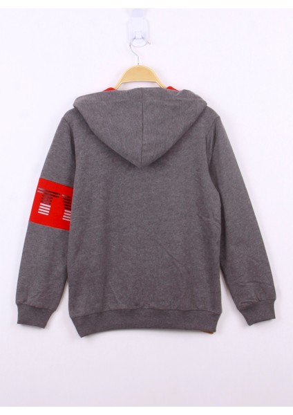 Erkek Sport Baskılı Sweatshirt