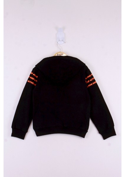 Erkek Çocuk Keep Active Baskılı Sweatshirt