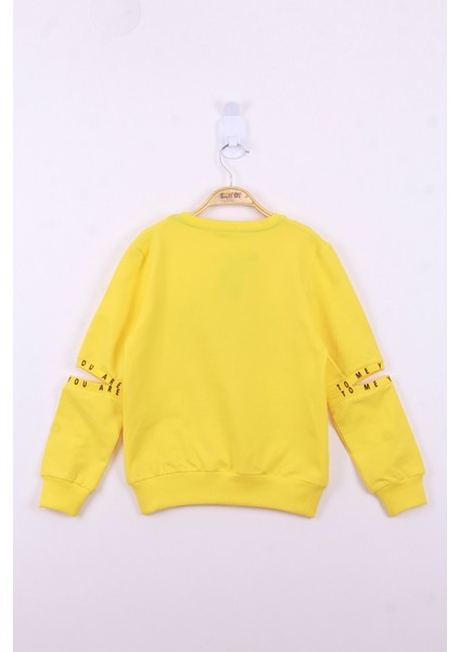 Kız Çocuk Perfect Taş Işlemeli Sweatshirt