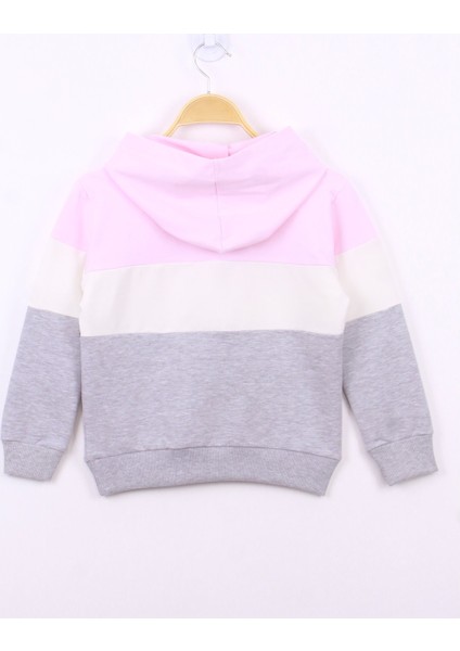 Kız Çocuk Hope Baskılı Garnili Sweatshirt