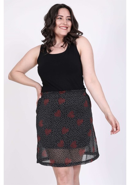 Beli Lastikli Cepli Etek 35344