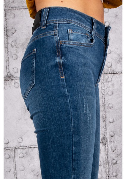 Deepstar Orta Bel Mid Blue Skinny Fit Jean 36