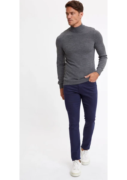 Slim Fit Esnek Gabardin Kumaş Pantolon S3636AZ20AU