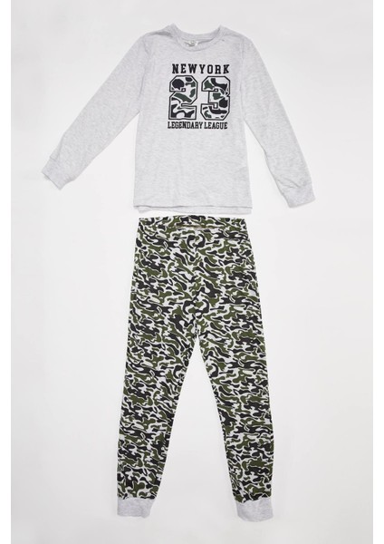 Erkek Çocuk Baskılı Pijama Takım R9286A620AU