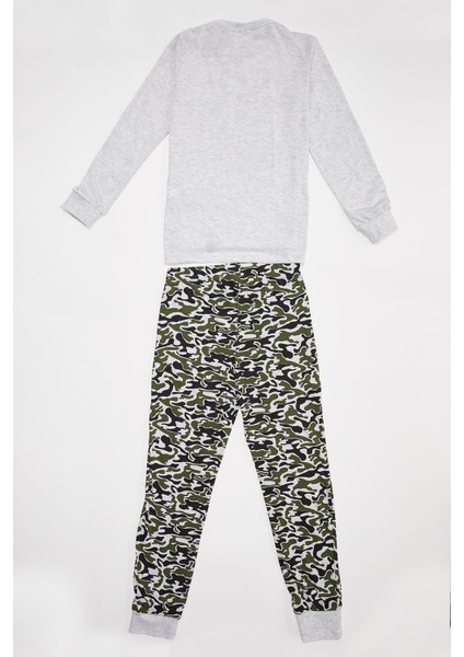 Erkek Çocuk Baskılı Pijama Takım R9286A620AU