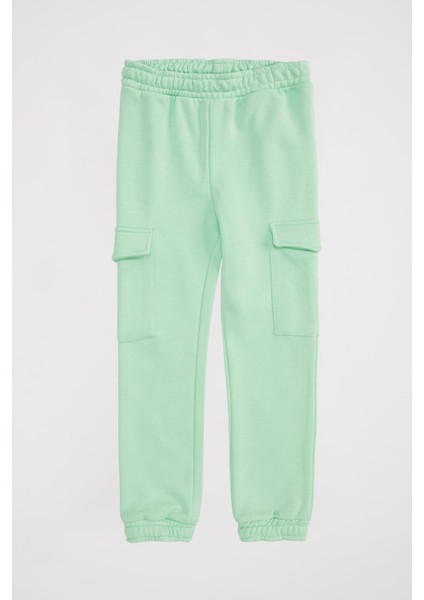 Kız Çocuk Kargo Cepli Jogger Eşofman Alt R7197A620AU