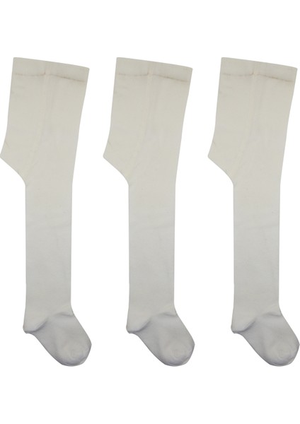 Socks 3'lü Bebek Külotlu ÇORAP-9.01.0004EKRU3LU Ekru 18 - 24 Ay