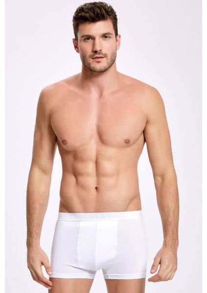 Likralı Erkek Boxer 3 Adet