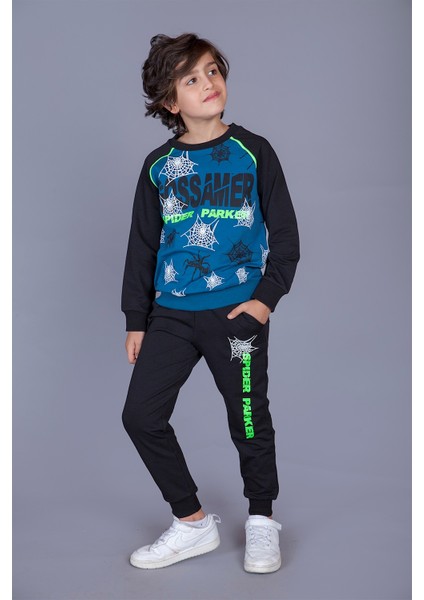 Erkek Çocuk Gossamer Baskılı Takım