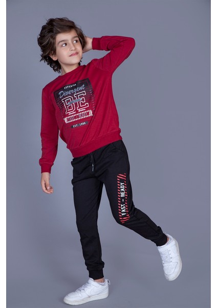 Erkek Çocuk Realistic Baskılı Takım