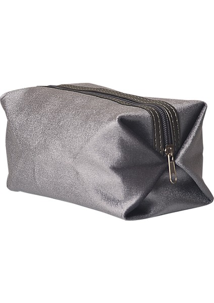 Slogan Nakışlı Kadife Tote Çantaİkili Set