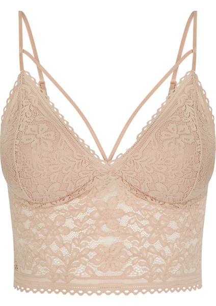 Bej Luna Bralet