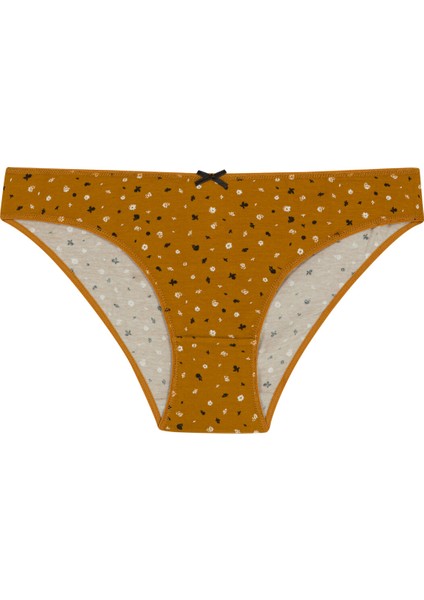 Çok Renkli Autumn Dream 3'lü Slip Külot