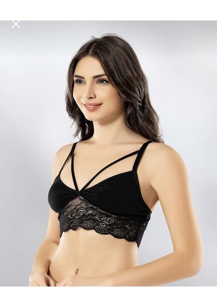 6342 Dantel Ip Askılı Bralet
