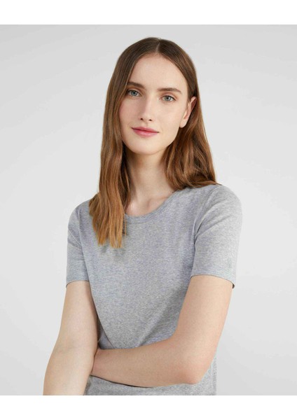 Basic Kısa Kollu Bisiklet Yaka Tshirt modelleri