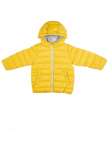 Erkek Çocuk Benetton Logo Kalın Dolgu Mont