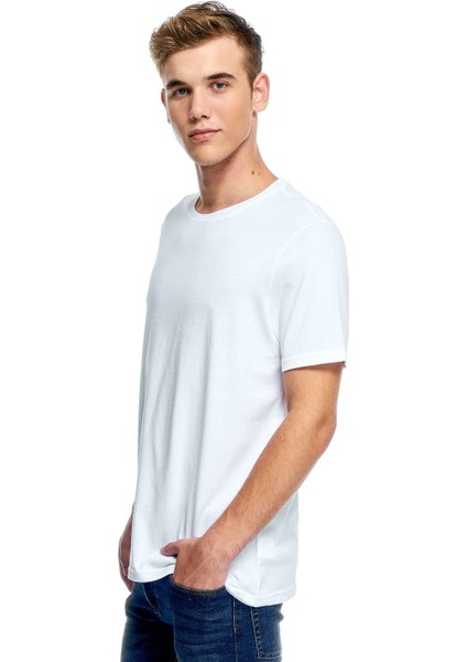 United Colors Of Benetton Bisiklet Yaka Basic Tshirt