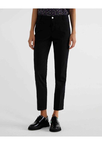 Elastanlı Basic Chino Pantolon
