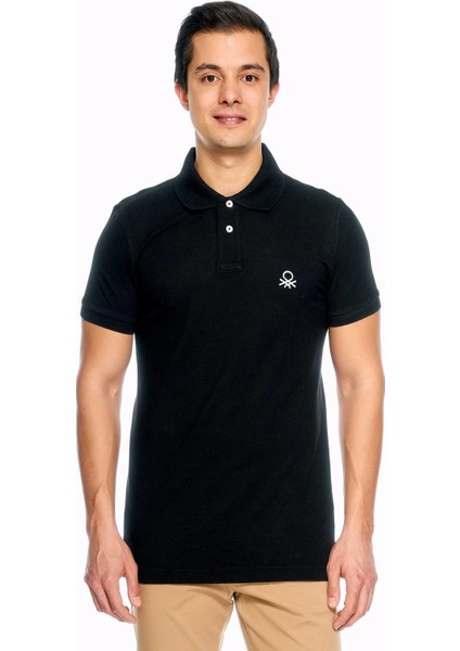 United Colors Of Benetton Slim Fit Kısa Kollu Polo Tshirt