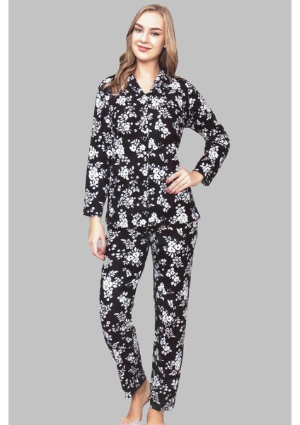 Kadın Siyah Pijama Takımı