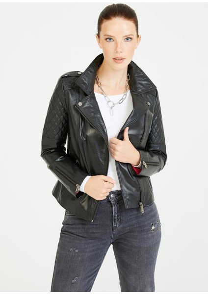 Eleanor Siyah Deri Mont 211504 fiyatları