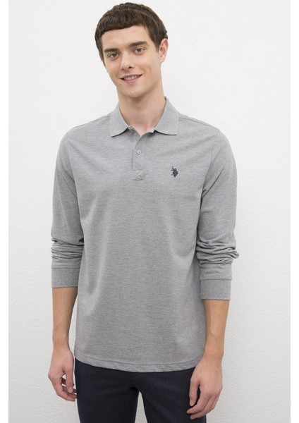 Erkek Gri Sweatshirt Basic 50225335-VR086