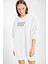 4125 Grafik Desenli Oversize Sweat Elbise 1