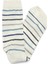 4'lü Kadın Kurabiye Adam&kız PuanlıÇizgili Desenli Çorap 3064-B4 5