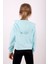 Kız Çocuk Yazı Baskılı Sweatshirt 2