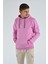 Erkek Kapüşonlu Sweatshirt 20Y-5200365 Pembe 1