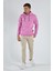 Erkek Kapüşonlu Sweatshirt 20Y-5200365 Pembe 5