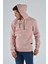 Erkek Kapüşonlu Sweatshirt 20Y-5200368 Gül Kurusu 2