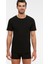 Erkek Penye 0-Yaka Hulio T-Shirt Atlet 2 li 1