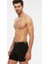 Erkek Penye Likra Compact Long Boxer Düğmeli 4'lü 2