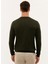 Erkek Yeşil Slim Fit Bisiklet Yaka Basic Triko Kazak 50227677-VR054 5