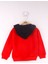 Kız Çocuk Kedi Nakışlı Kapüşonlu Sweatshirt 2