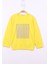 Kız Çocuk Weekend Baskılı Sweatshirt 1