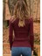 Bordo Yarım Balıkçı Triko 9YXK6-41556-05 2