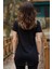 V Yaka Yırtmaçlı Basic T-Shirt 9KXK1-42903-02 2