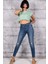 Deepstar Orta Bel Skinny Fit Mid Blue Denim 34 1