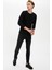 Uzun Kollu Slim Fit Basic Tişört R4690AZ20AU 2