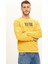 New York Baskılı Bisiklet Yaka Slim Fit Sweatshirt S1954AZ20WN 3