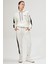 Şerit Detaylı Relax Fit Jogger Polar Eşofman Altı S6235AZ20AU 4