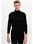 Slim Fit Balıkçı Yaka Triko Kazak R1124AZ20WN 1