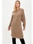 Bisiklet Yaka Uzun Kollu Triko Tunik R5704AZ20CW 2