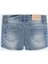 Denim Basic Kız Çocuk Şort 2