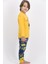 Erkek Çocuk Uzun Kollu Pijama Takımı Kayısı RP1847-2 2